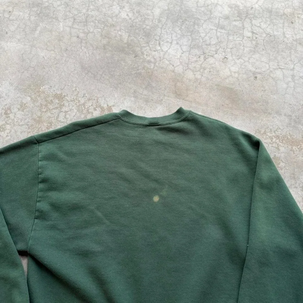 Vintage 90's Forrest green st Vincent crewneck graphic sweatshirt